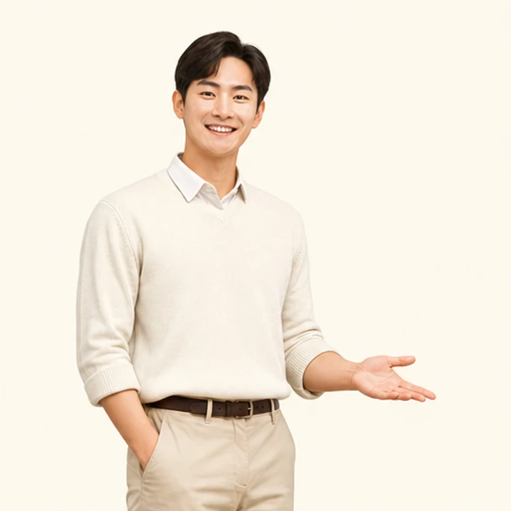 연체자 현대 캐스퍼 장기렌트카 상담 신청을 안내하는 담당자